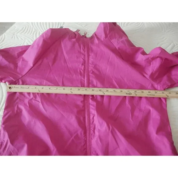 Clique Raspberry Hooded Packable Reliance Jacket XL - Picture 6 of 9